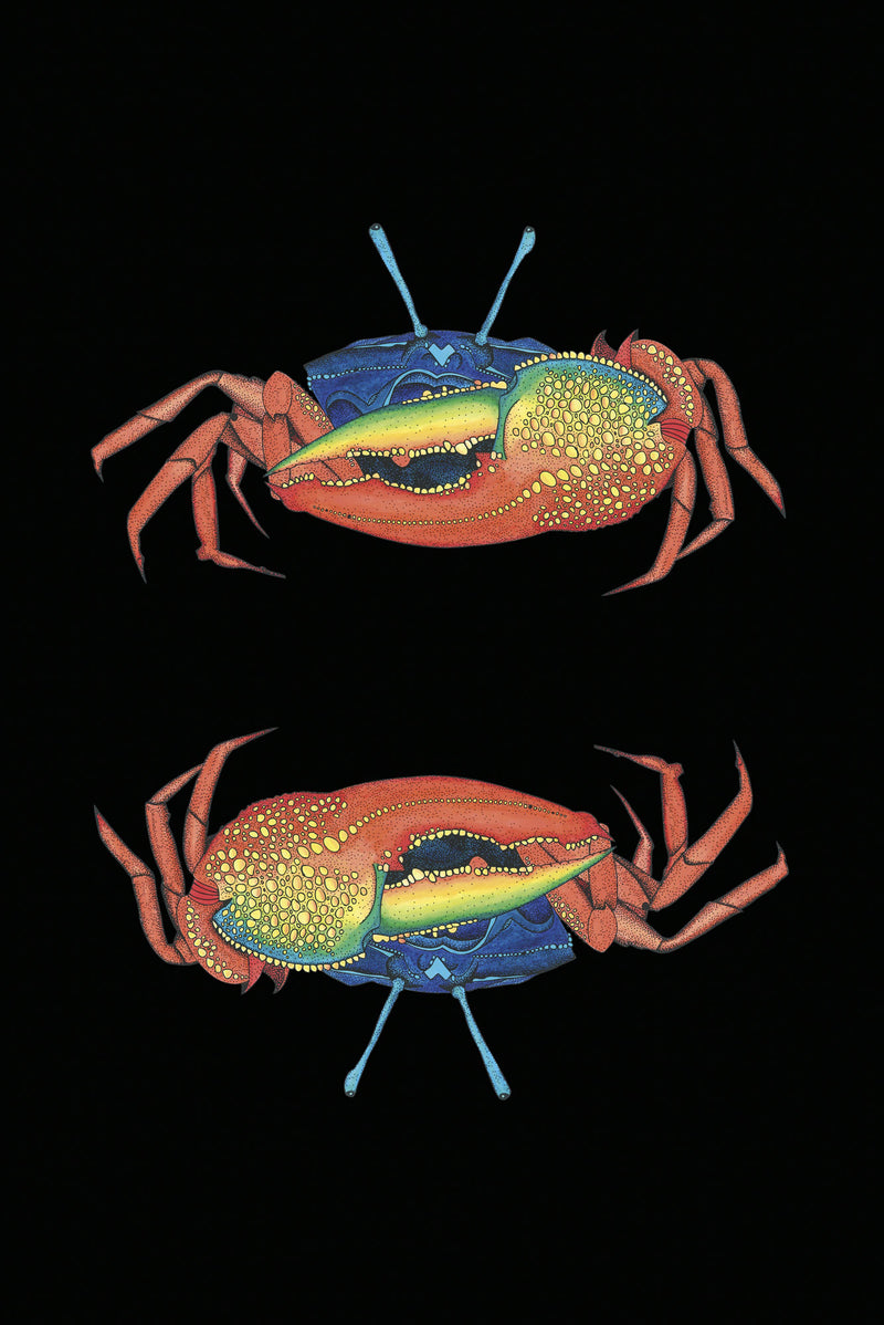 Crab Tea Towel