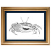 Fiddler Crab Original Illustration - B&W