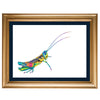 Rainbow Grasshopper Original Illustration - Colour
